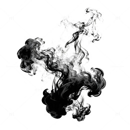 墨韵烟雾抽象艺术