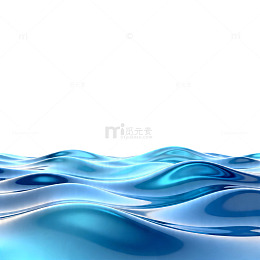 蓝色波纹抽象背景