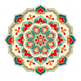 对称花纹图案设计素材