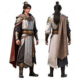 古风武侠角色形象设计素材