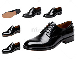 黑色皮鞋正装鞋展示图