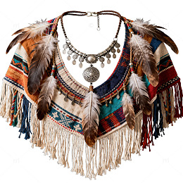 印第安风格羽毛饰品