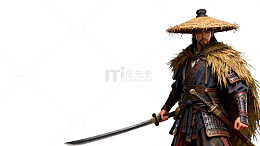 古风武士形象设计素材