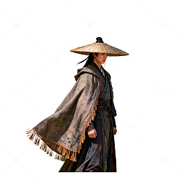 古风侠客竹林意境片