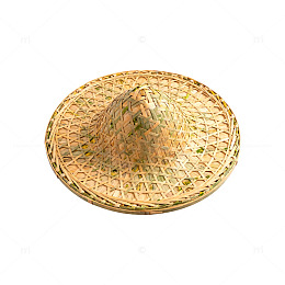 竹编草帽传统工艺品