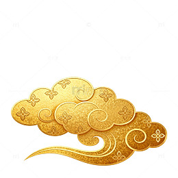 金云纹中国风装饰图案
