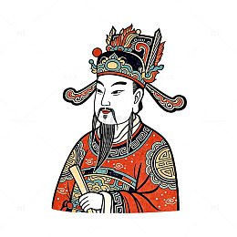 传统中国风人物插画