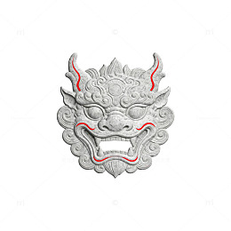 龙纹浮雕装饰图案