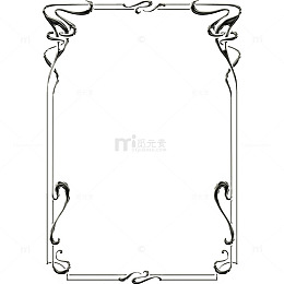 金属质感华丽边框