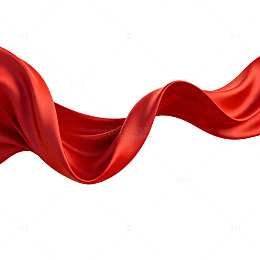 红绸飘扬图案设计素材