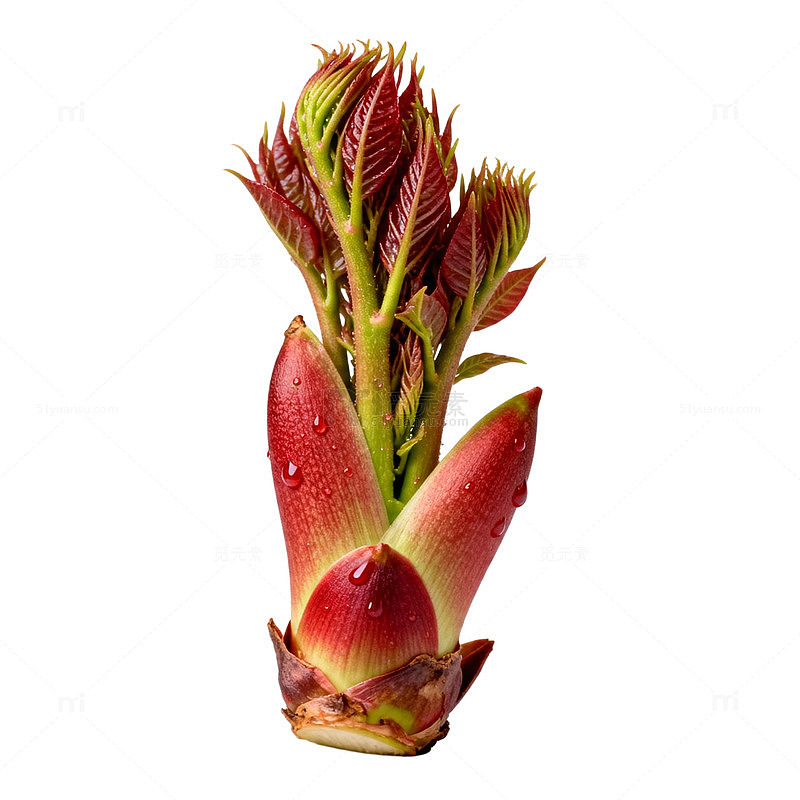 鲜香野菜茭白特写片