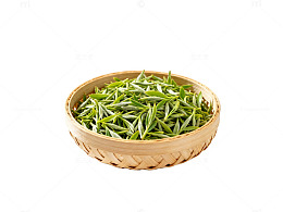 竹篮绿茶静物