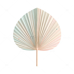 渐变色彩扇形装饰设计