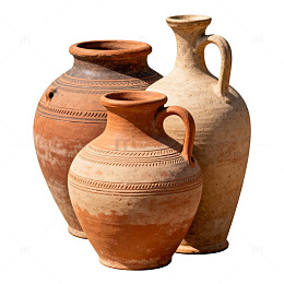 古朴陶罐图片设计素材