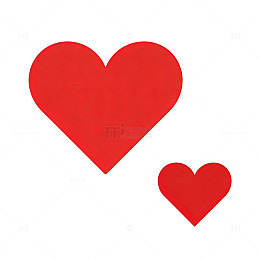 红心图案简约设计元素