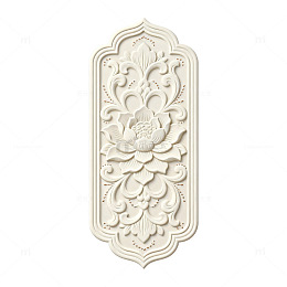 欧式雕花装饰板浮雕图案