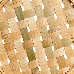 竹编纹理编织工艺细节特写