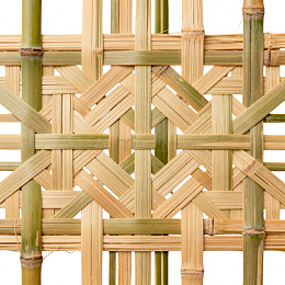 竹编工艺编织图案装饰素材