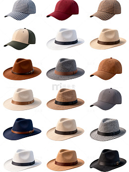 时尚男士帽子素材合集