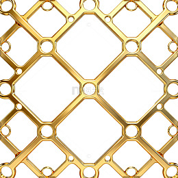 金色几何图案设计素材