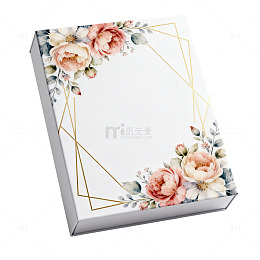 精致花卉礼盒包装设计