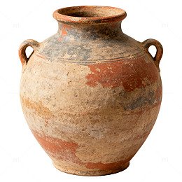 古朴陶罐
