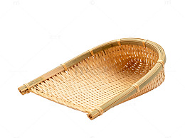竹编托盘手工工艺品