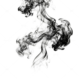 黑白烟雾抽象艺术图片