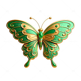 翡翠蝶饰品设计