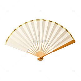 传统折扇矢量图案设计元素