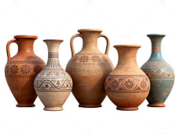 古典陶罐装饰图案展示