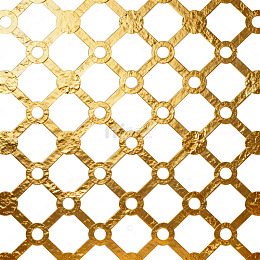 金色网格金属质感装饰图案