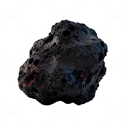 陨石特写科技感素材