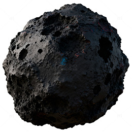 陨石表面特写3D模型