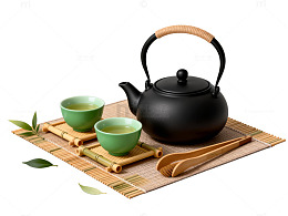 简约茶席茶具摆设
