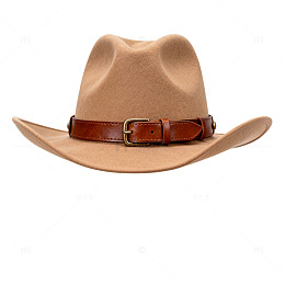 经典西部牛仔帽实物