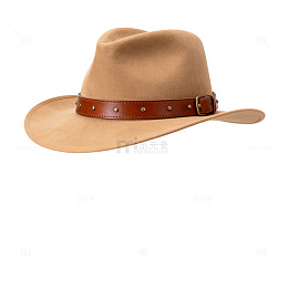 经典棕色牛仔帽图片素材