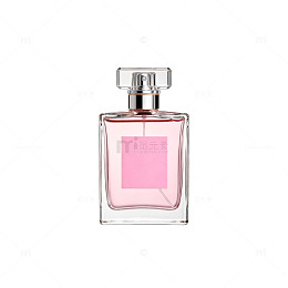 香水瓶粉色透明玻璃瓶