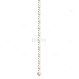 简约珍珠项链饰品