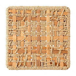 编织垫子手工编织艺术品