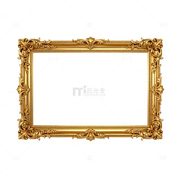 金色复古相框装饰画框