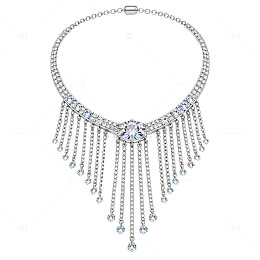 项链华丽高贵珠宝设计素材