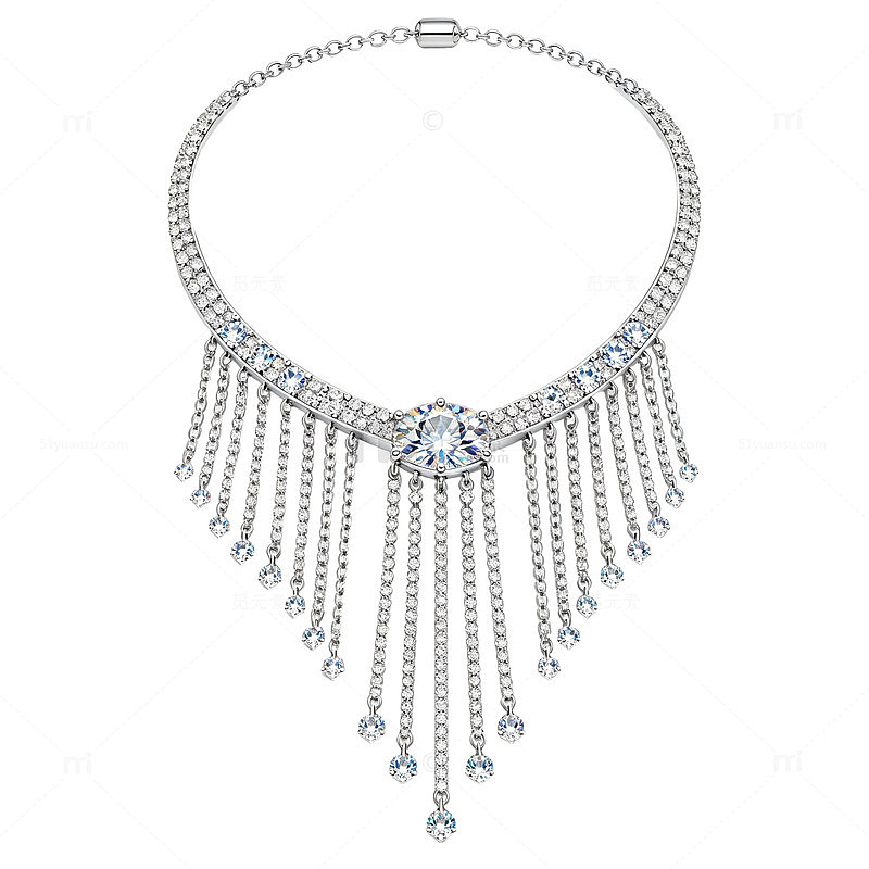 项链华丽高贵珠宝设计素材