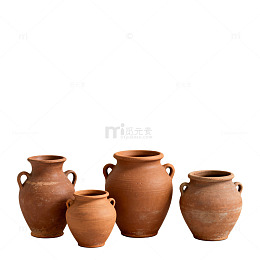 古朴陶罐静物