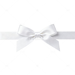 简约白色丝带礼品包装设计