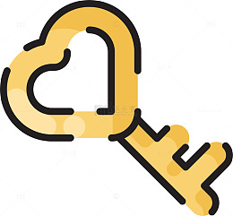 简约风解锁工具图标设计素材