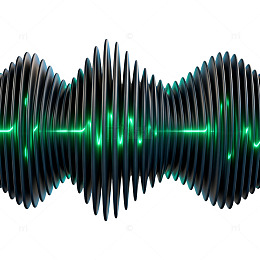 波纹科技感光线图形