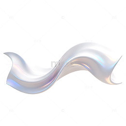 抽象金属波纹艺术图像