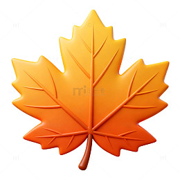 枫叶图标简约设计元素