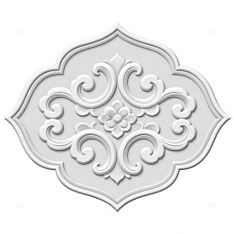 欧式浮雕花纹装饰图案设计素材